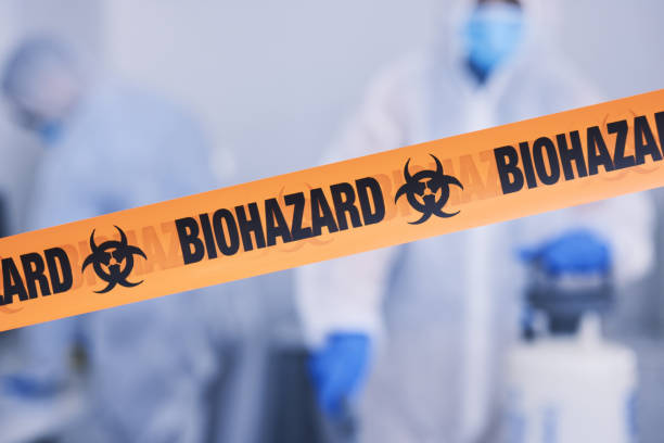 Professional Crime Scene Cleanup technician working in Columbus, WI